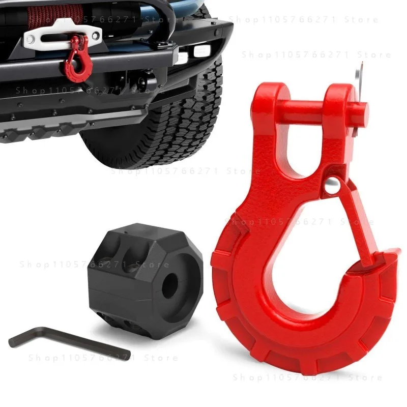 Forged Alloy Steel Off-Road Vehicle Winch Hook 3/8 Trailer Hook