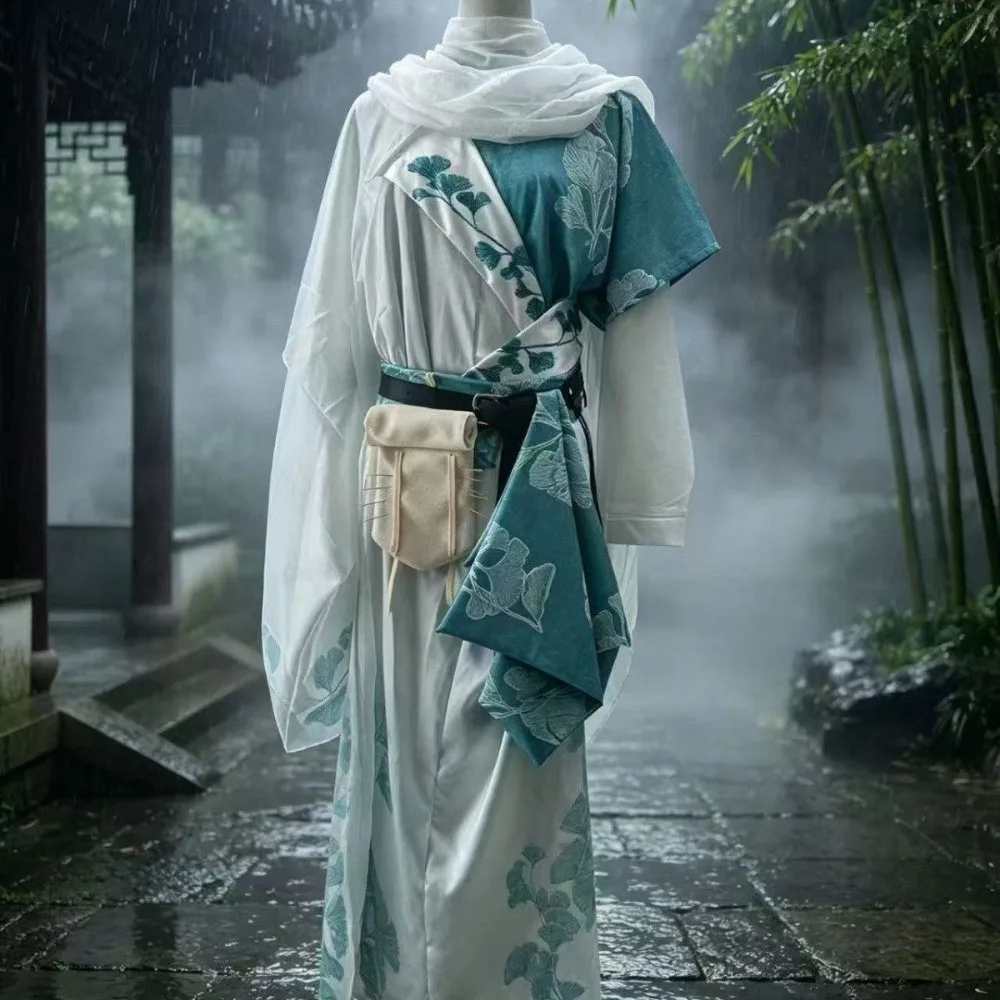 Chen Shen Cosplay Costume Yan Yun Shi Liu Sheng Wuxia Hanfu Style Outfit for Comic Con Cosplay Party