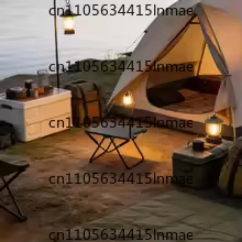 Lunch Break Camping Simple Camping Outdoor Folding Bed Single Portable Aluminum Alloy