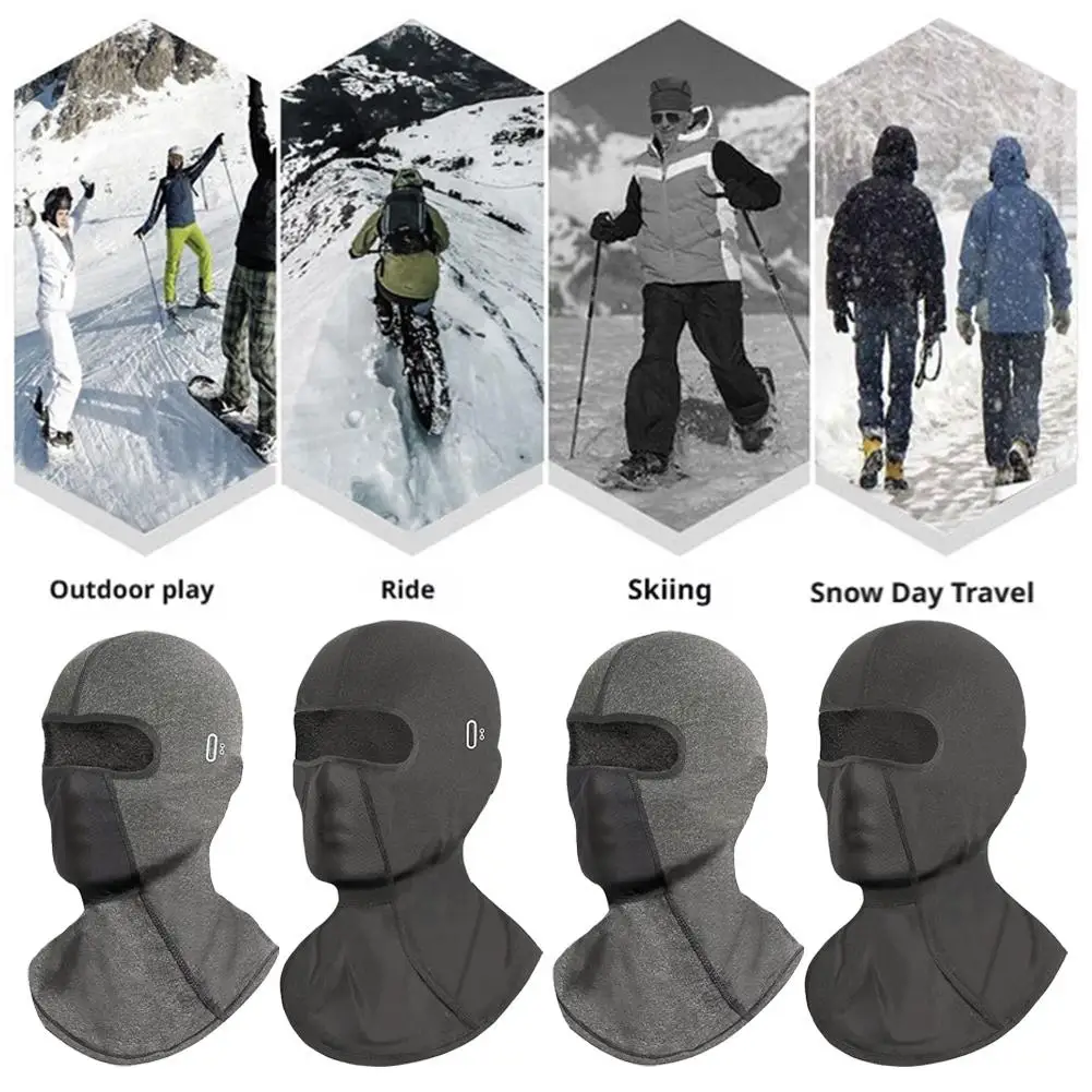 

Балаклава, осенне-зимняя уличная маска для лица, холодная и ветрозащитная маска для езды на мотоцикле, теплая защитная маска для лица на все лицо