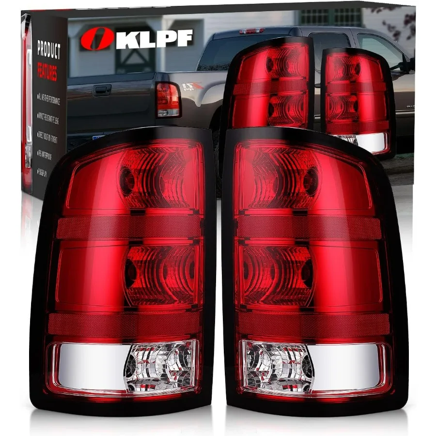 

Задний стоп-сигнал, совместимый с GMC Sierra 1500 2500HD 3500HD 2007-2014 годов, замена 25958484 25958485, замена красного заднего фонаря в качестве