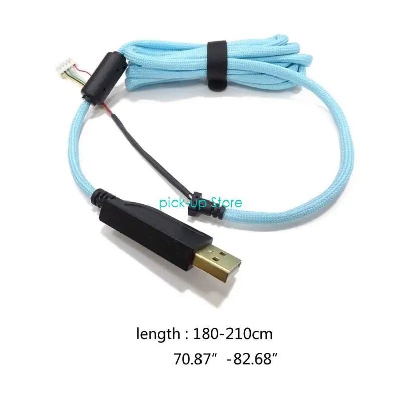 Q5WA DIY зонтик-зонтик веревочный кабельный кабель мягкая мышь для мыши Zowie EC1-A EC1-B FK1