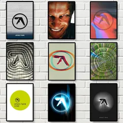 Dj Aphex Twin Poster Gallery Prints Self Adhesive Home Decor Decoration Wall Decals Living Room Sticker