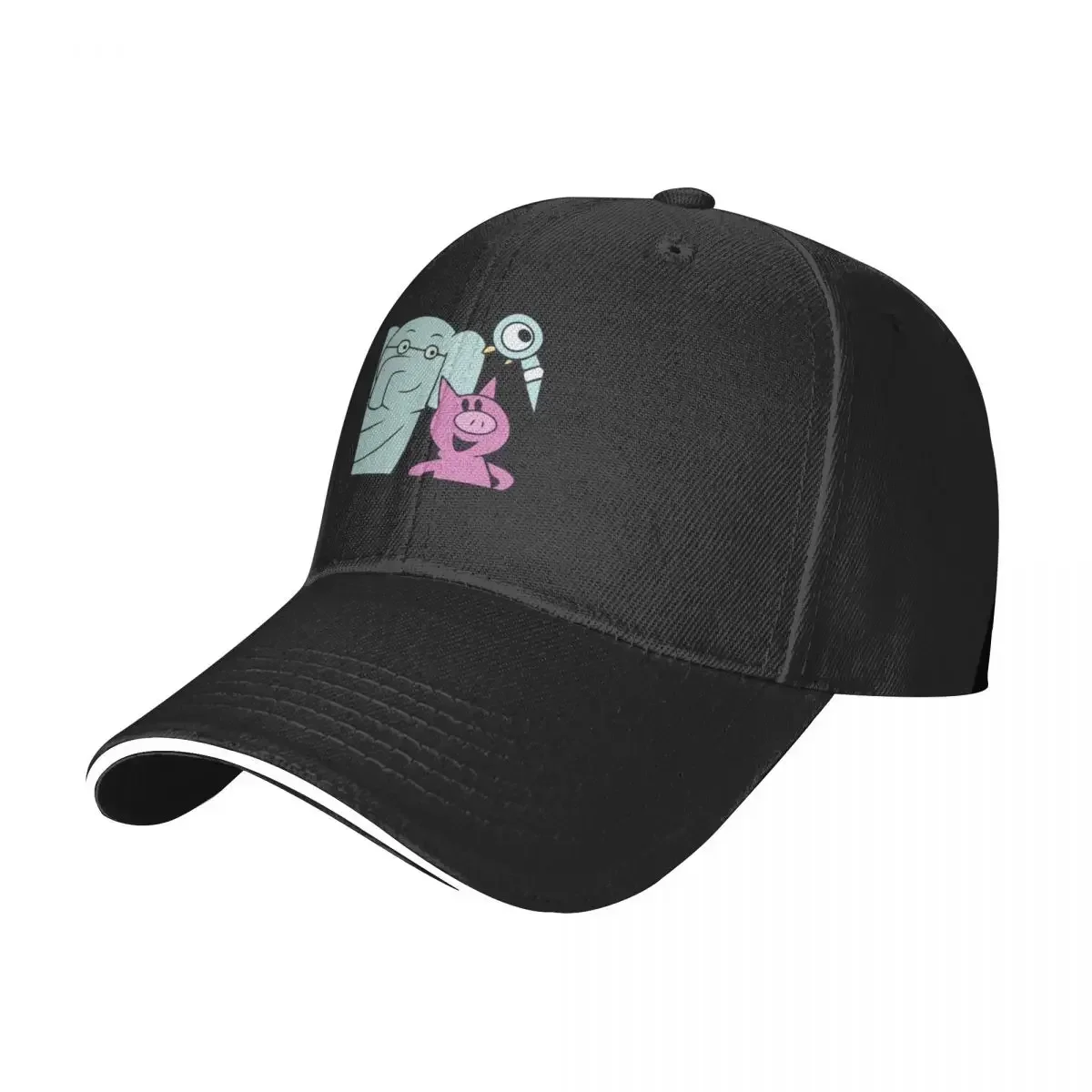 Elephant and Piggie with Pigeon Baseball Cap |-F-| Big Size Hat Boy Women's