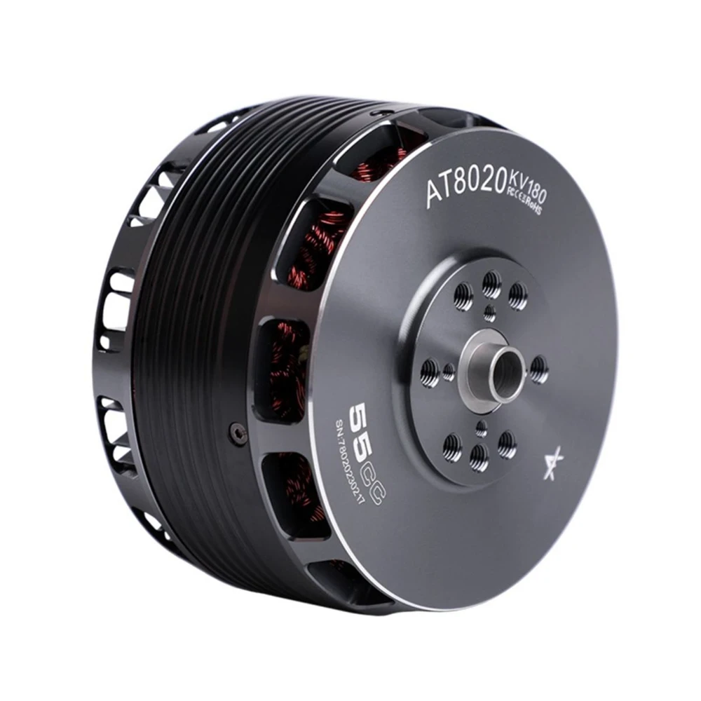 AT8020 24N28P High-Speed BLDC Motor for Fixed Wing VTOL Dron-es 10S-14S Lipo Metal Construction CE/FCC Certified