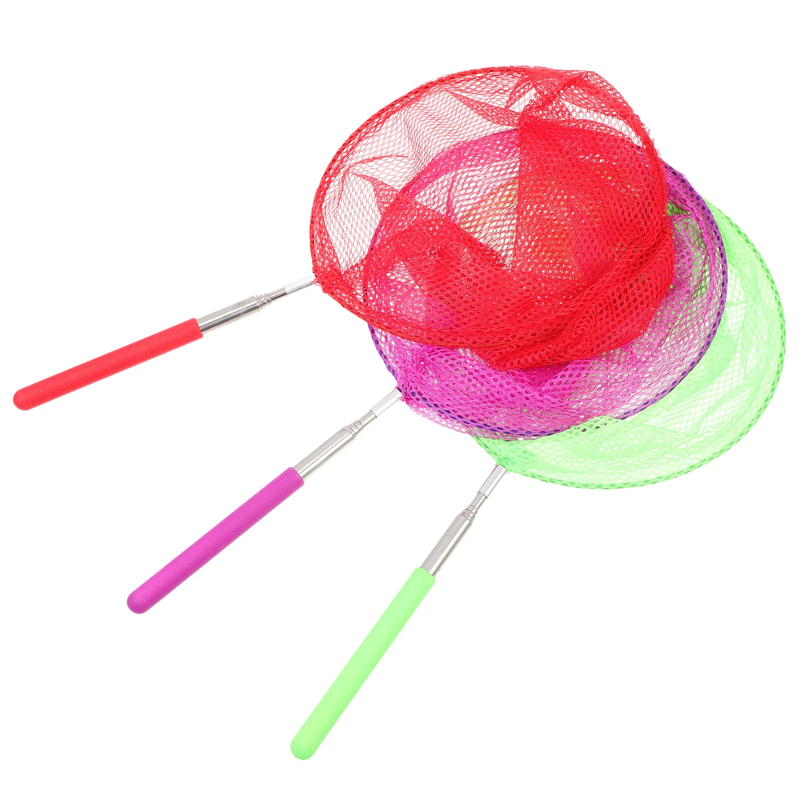 3 pezzi di cattura insetti rete telescopica cattura insetti per bambini biologia apprendimento rete da pesca reti per attività estive