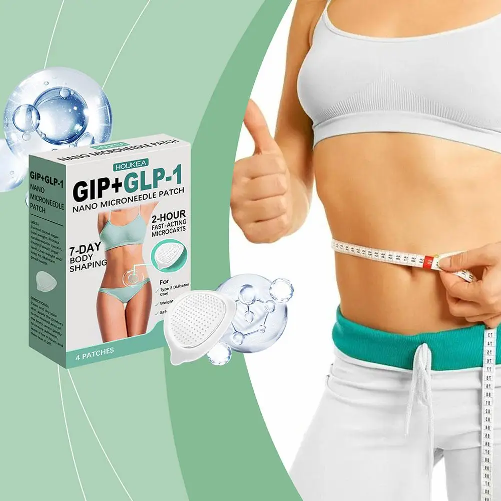 10/5/3/1pcs Body Shaping Nanos Microneedles Patch Women Men Weight Loss Fats BurnPatch Lasting Firming Skin Weight Manage Patch - Image 4