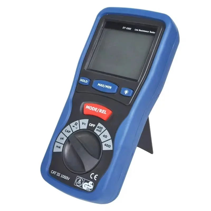 Resistance Meter low Resistance tester   DT-5302 new energy vehicles earth resistance tester