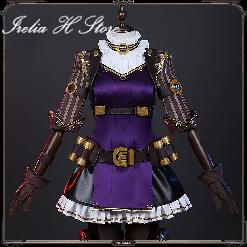 Irelia H Caitlyn classical skin from LOL Caitlyn Cosplay Costume for women  limited edition