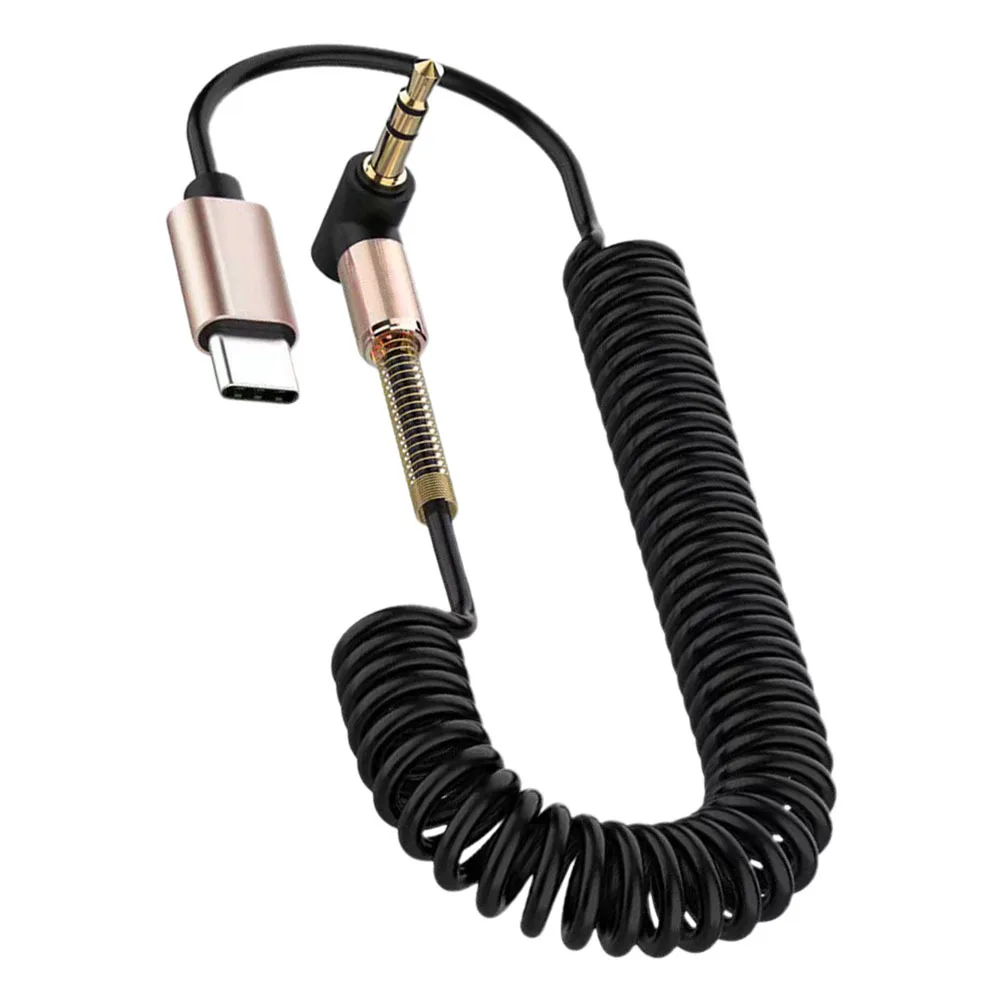 

Digital Audio Cable Type-C To 3.5Mm Headphone Adapter Support Voice Control Karaoke Music Playback Portable Durable Audio