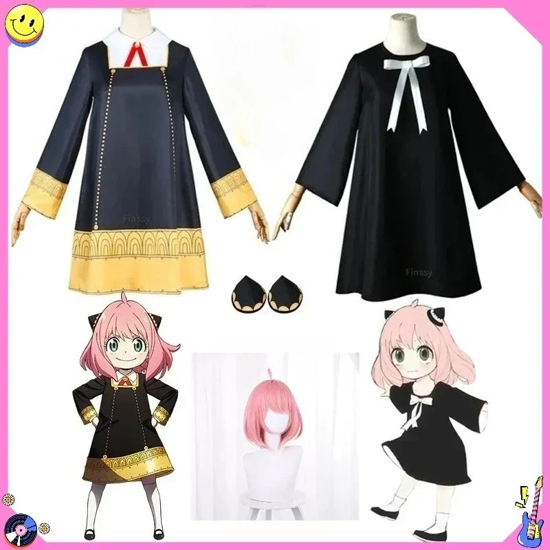 

Halloween × Anime Cosplay Kostuum: Familie Anya Vervalser Stijl, Volwassen Kleding Met Sokken, Duivel Hoorn & Hoofddeksels