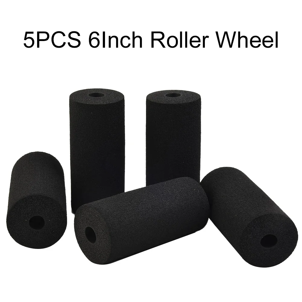 Spare Roller Wheel Replacement Sponge Rollers for Glue Applicators 5 Pack Set Available in 3 Inch and 6 Inch Options