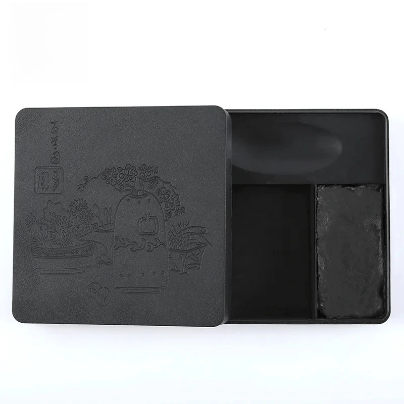 Portable Ink Cartridge for Students' Calligraphy Practice Lidded Design No Peculiar Smell Ready-to-Use Contains Ink Paste