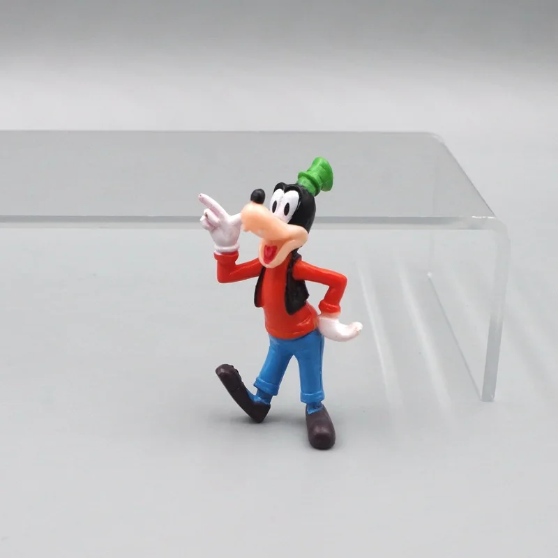 6 قطعة/المجموعة ديزني ميكي ماوس أرقام ميني بولي كلوريد الفينيل نموذج موضة أنيمي دمية كعكة الديكور هدايا عيد ميلاد الأطفال