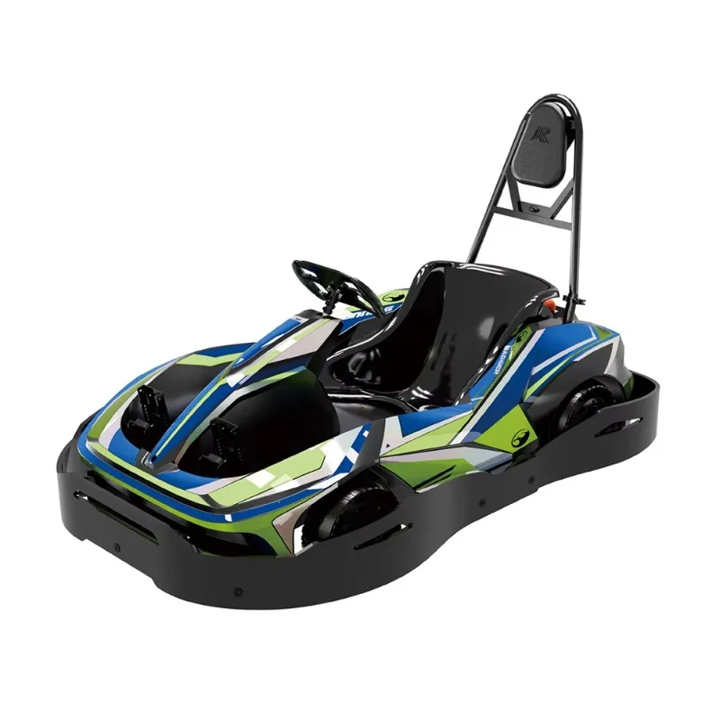 Luxury Go Karts Electric with 450W/900W Max Speed 35km/h 48V Motor Drive Quick Battery Replacement for Amusement Use