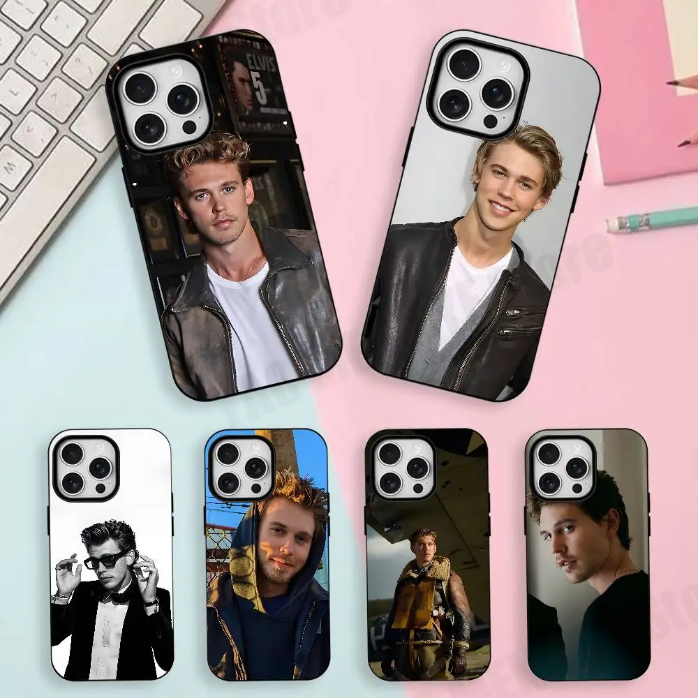

A-Austin B-Butler Actor Frosted Silicone For Phone Case For Iphone 11,12,13,14,15,16,17 Pro Max X Wireless Charge Magnetic Cover