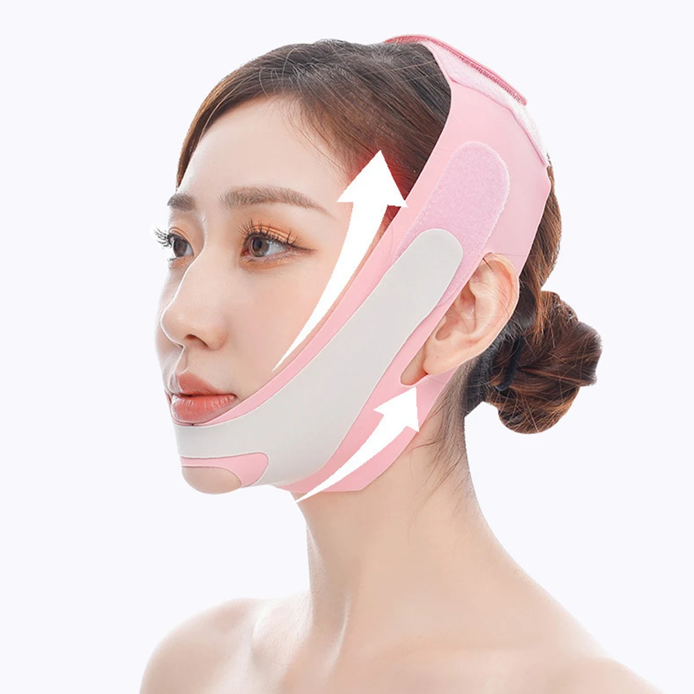 Face Chin Cheek Lift Up Slimming Slim Mask Ultra-thin Belt Strap Band Women Reduce Double Chin Skin Facial Massager Skin Care