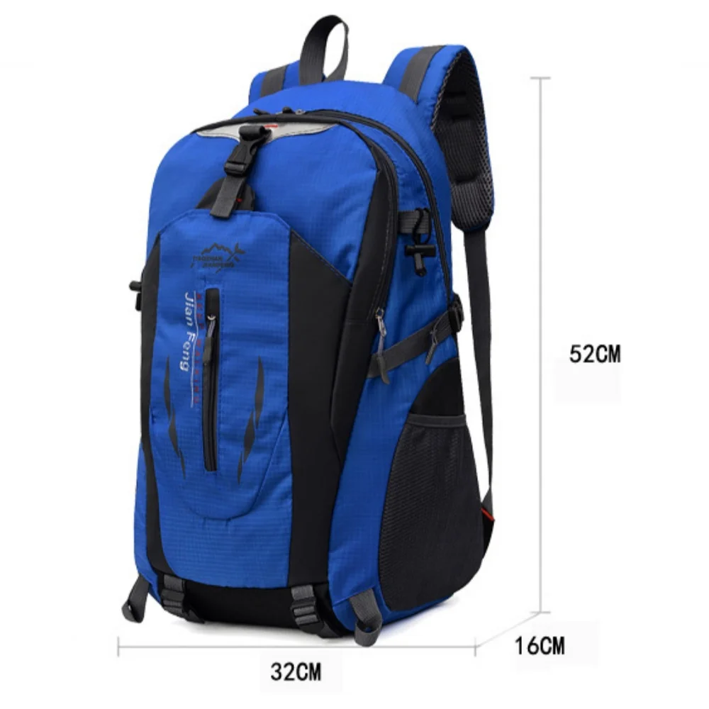 40l mochila respirável viagem caminhadas saco montanhismo mochila resistente a rasgos ao ar livre para ciclismo jogging caminhadas