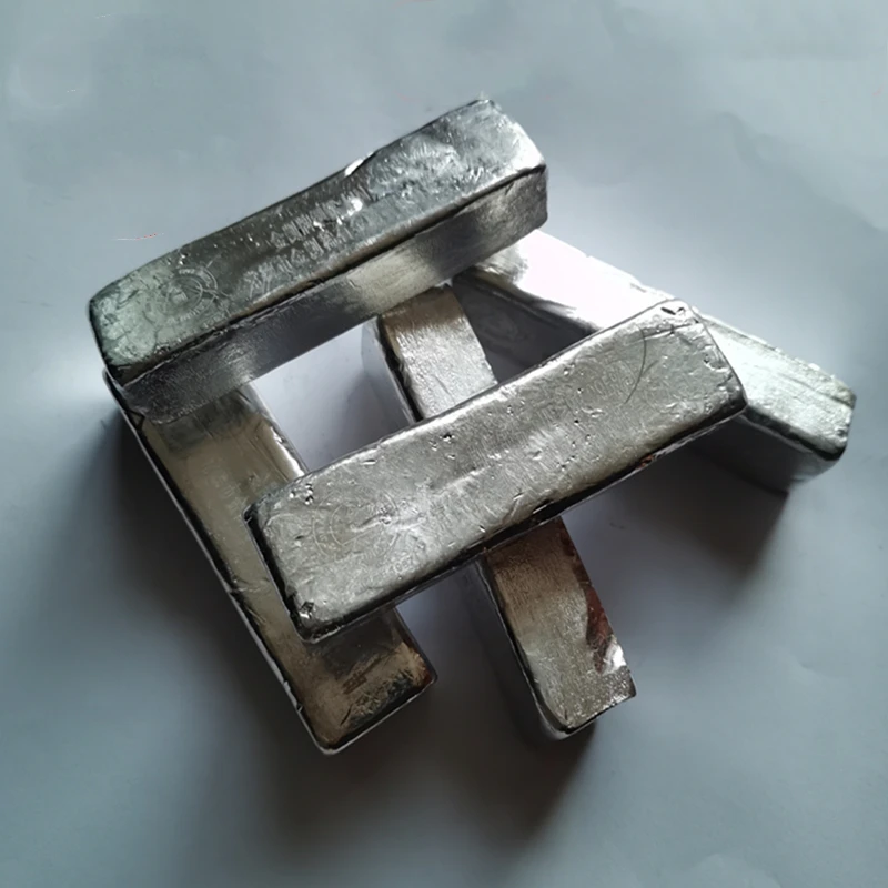 In≥ 99.999% bloque de metal de indio puro 1g 5g 10g 20g 50g 100g bloque de indio lingote de Indio para electrodo o Material de experimento