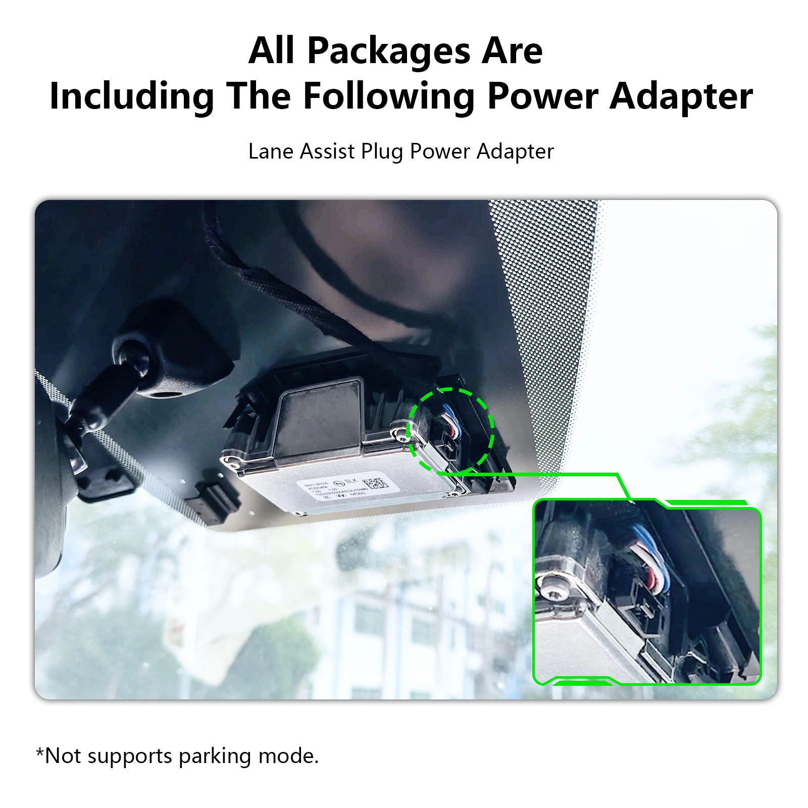 Mangoal Dedicated Dash Cam 4K For Hyundai Tucson & Hyundai Santa Cruz Dash Car Camera 2022-2026 GPS WiFi & APP HD Night Vision view 4
