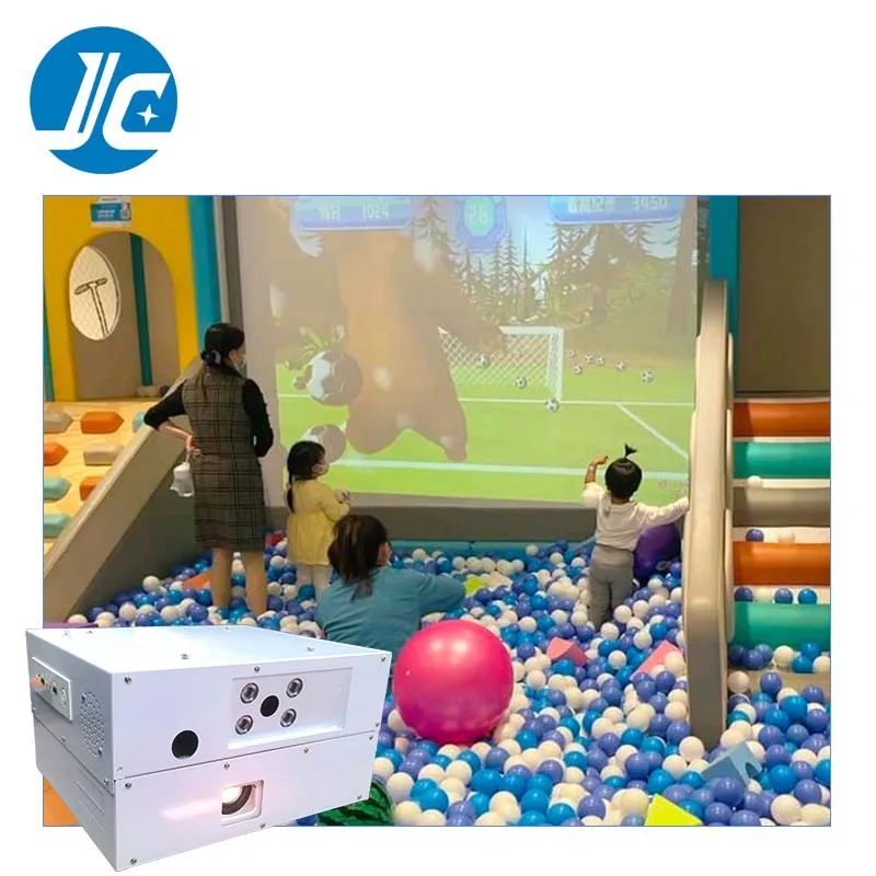 Interactive Children's Customizable 1080p Resolution Screen Projection Games Ball Projector 12-Month Warranty for Amusement