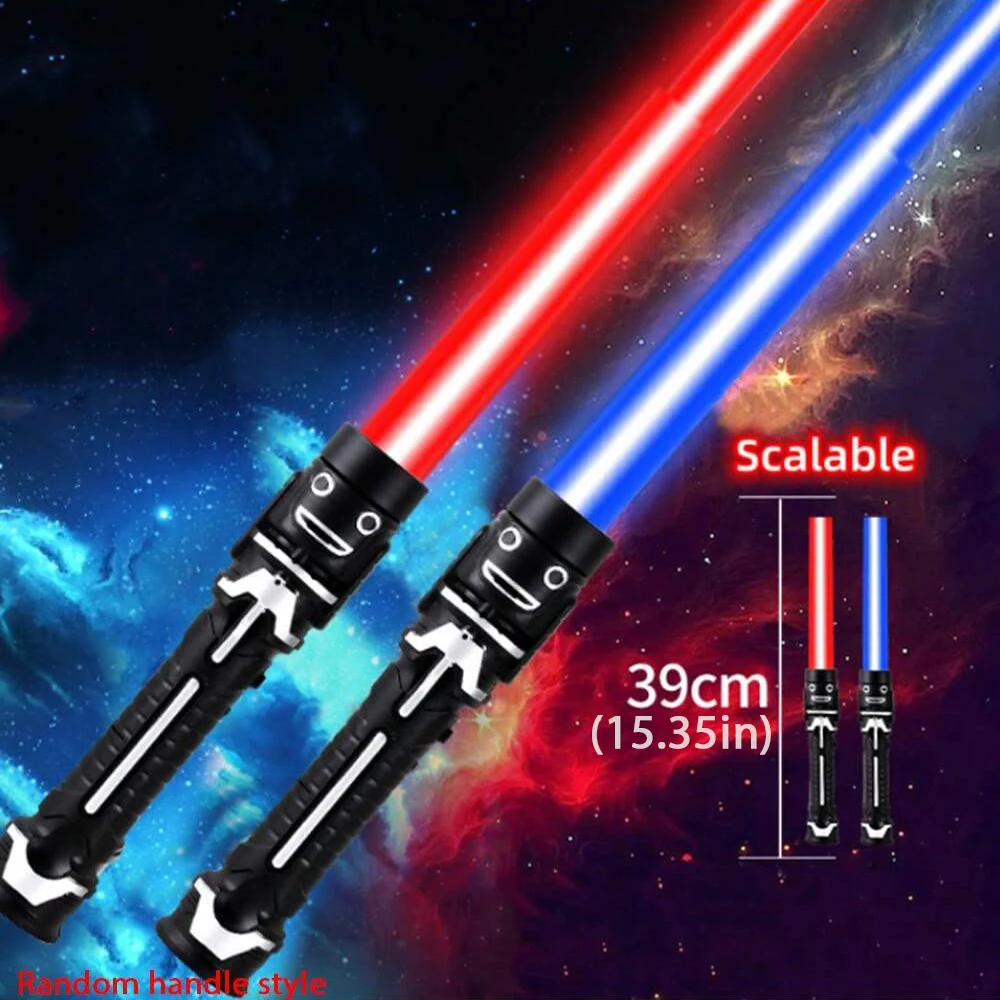 LED Light Up Sword Toy, Kids Glowing Cosplay Sword, Halloween Masquerade Party Prop for Boys