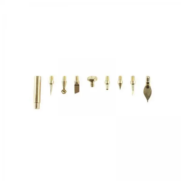 Heat Insertion Tool Set Metal Heat Insert Tip Solder Iron Accessory 3D Printing Thread Repair Use