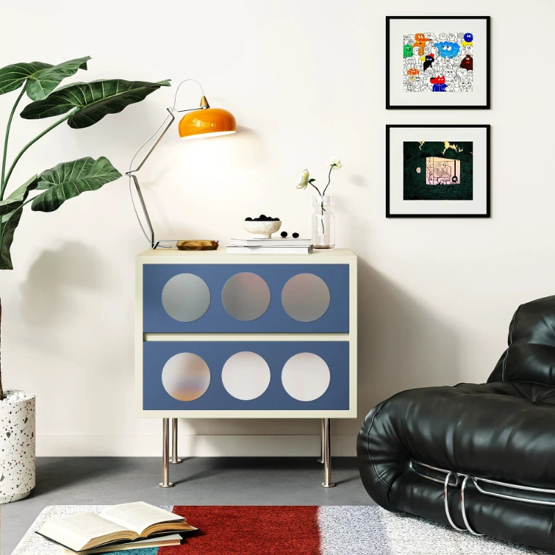 Modern Funny Nightstand Aesthetic Color Bauhaus Cool Nightstand Nordic Weird Muebles Para Dormitorio Living Room Furniture