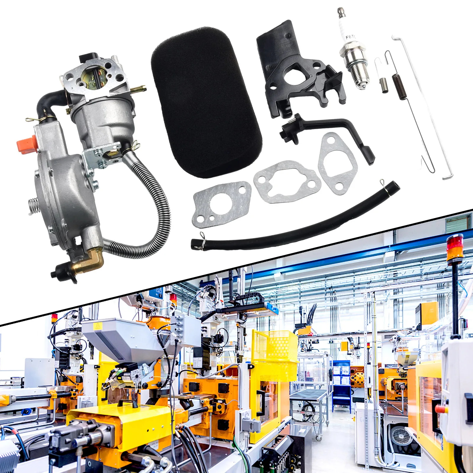 Upgrade Your Power Generation System with the 170F New Dual Fuel Carburetor Conversion Kit for Propane Generators