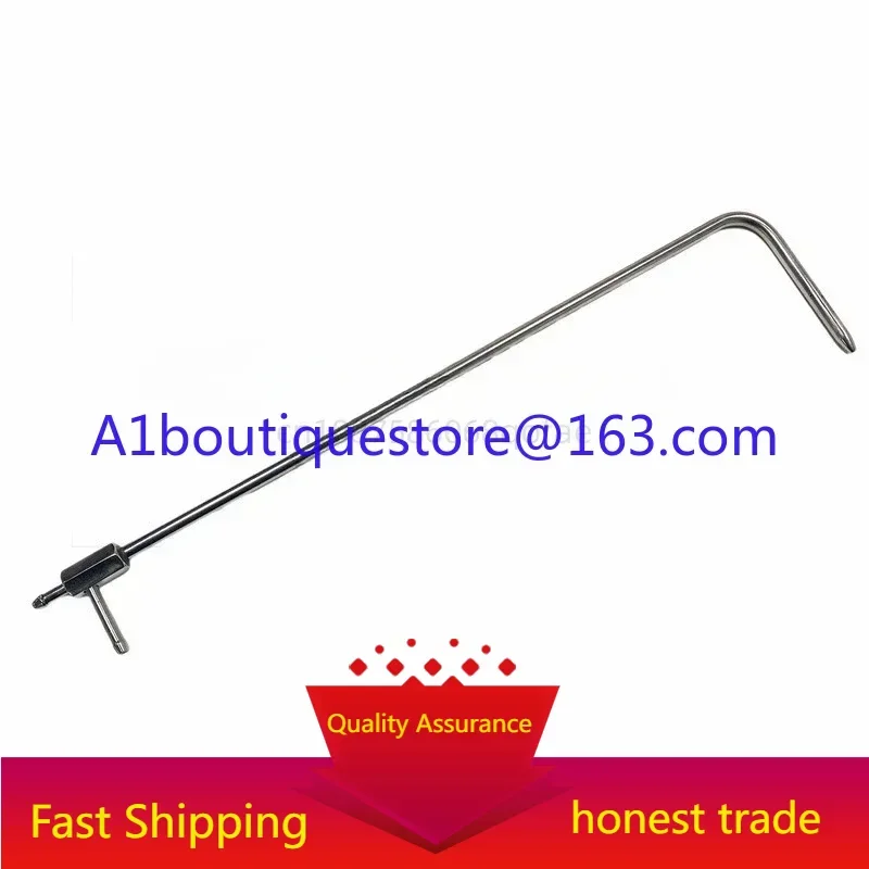 

L-shaped pitot tube length 350mm 500mm 1000mm connected to digital pressure gauge to measure flow rate