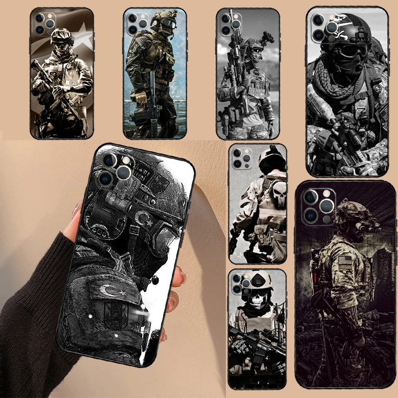 Military Army Special Forces Case For Samsung Galaxy M53 M13 M06 M16 M31 M11 M35 M55 M15 M56 M36 M12 M32 M52 M14 M34 M54