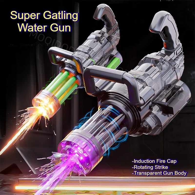 high-pressure-gatling-water-gun-toy-large-capacity-bag-rotating-barrel-water-pistol-spray-beach-summer-toys-for-boys-kids-gift