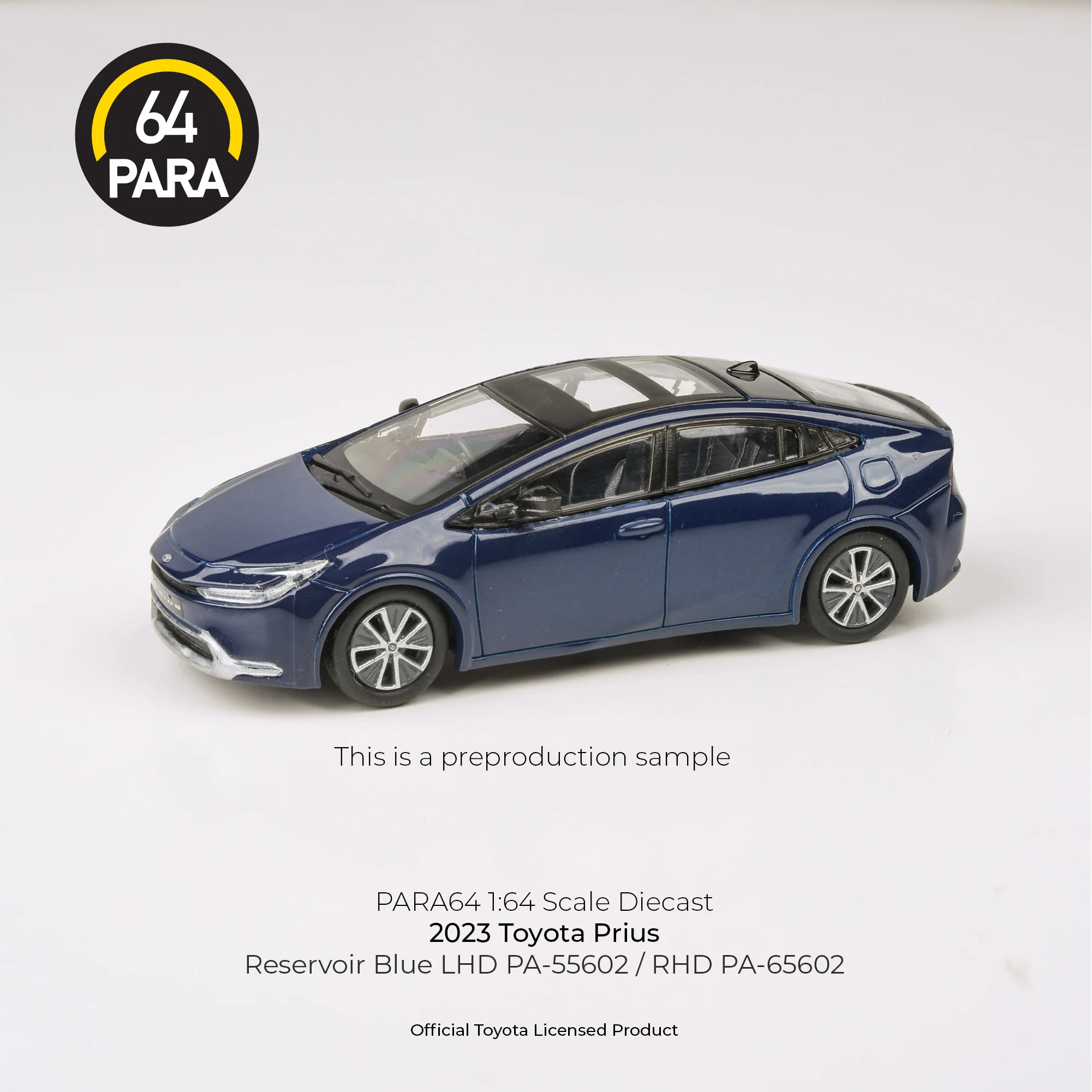 PARA 1:64  Toyota Prius Simulation alloy car model display boy gift