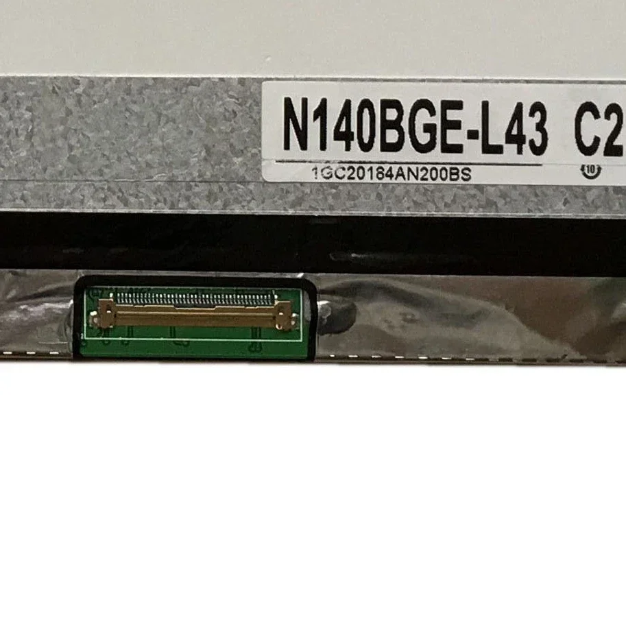 N140BGE-L43 N140BGE-L42 HB140WX1-500 600 300 N140B6-L06 N140BGE-LB2 L31 L41 14.0 inch 1366×768 40pins LVDS Laptop LCD screen