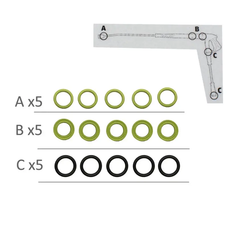 AS94-150X O-Ring Sealing Ring For KARCHER High Pressure Washer Professional Pressure Washer Spare Set Seals TR 2.880-001.0