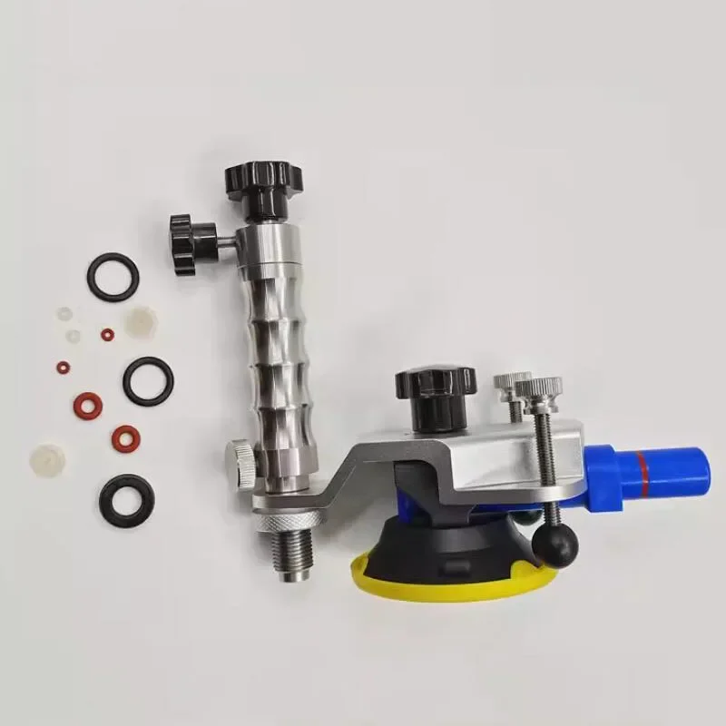 

Adjustable Diameter 3 Inch Vacuum Suction Cup Windshield Crack Repair Tool + Car Front Windshield Stainless Steel Injection Pump