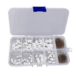 40sets/Box JST 1.25 Male Female Connector Aerial Docking 2/3/4/5Pin Plug With Terminal Wire Connectors Kit