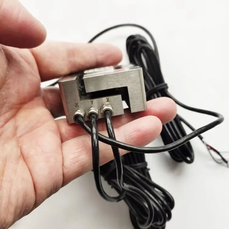 2025 رائجة البيع PLC591B 10N 20N 30N 50N ثلاثية الأبعاد نظام قياس القوة متعدد الاتجاهات خلية تحميل متعددة المحور #3