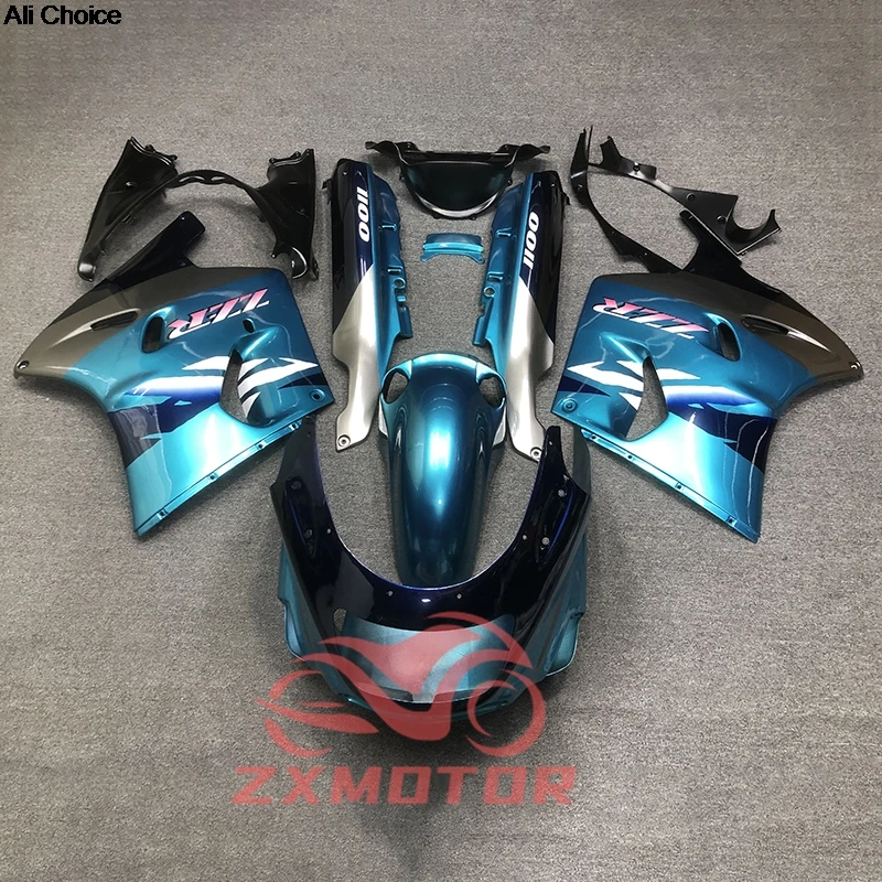 

Обтекатели для Kawasaki ZZR1100 90 91 92, комплект обтекателей из АБС-пластика по индивидуальному заказу ZZR1100 1990 1991 1992