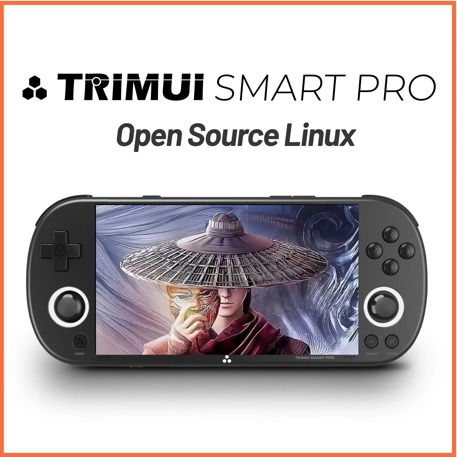 Trimui Smart Pro 4.96-Inch Ips Hd Hd Screen Open Source Handheld Game Machine Retro Arcade L Inux System 26+ Built-In Simulator