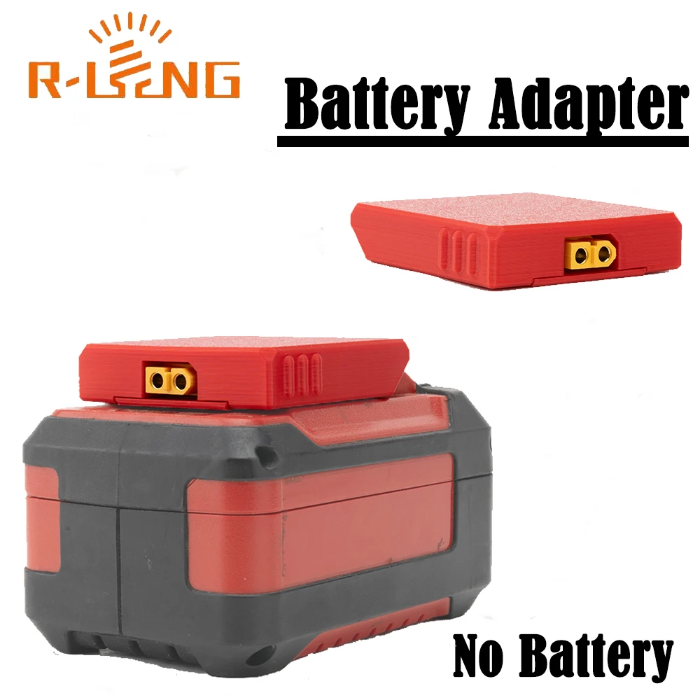 XT60-Batterieadapter mit weiblicher Schnittstelle für Ozito 18 V PXC Li-Ionen-Akku für DIY-Elektrowerkzeug-Konvertierungsstecker (ohne Batterie)