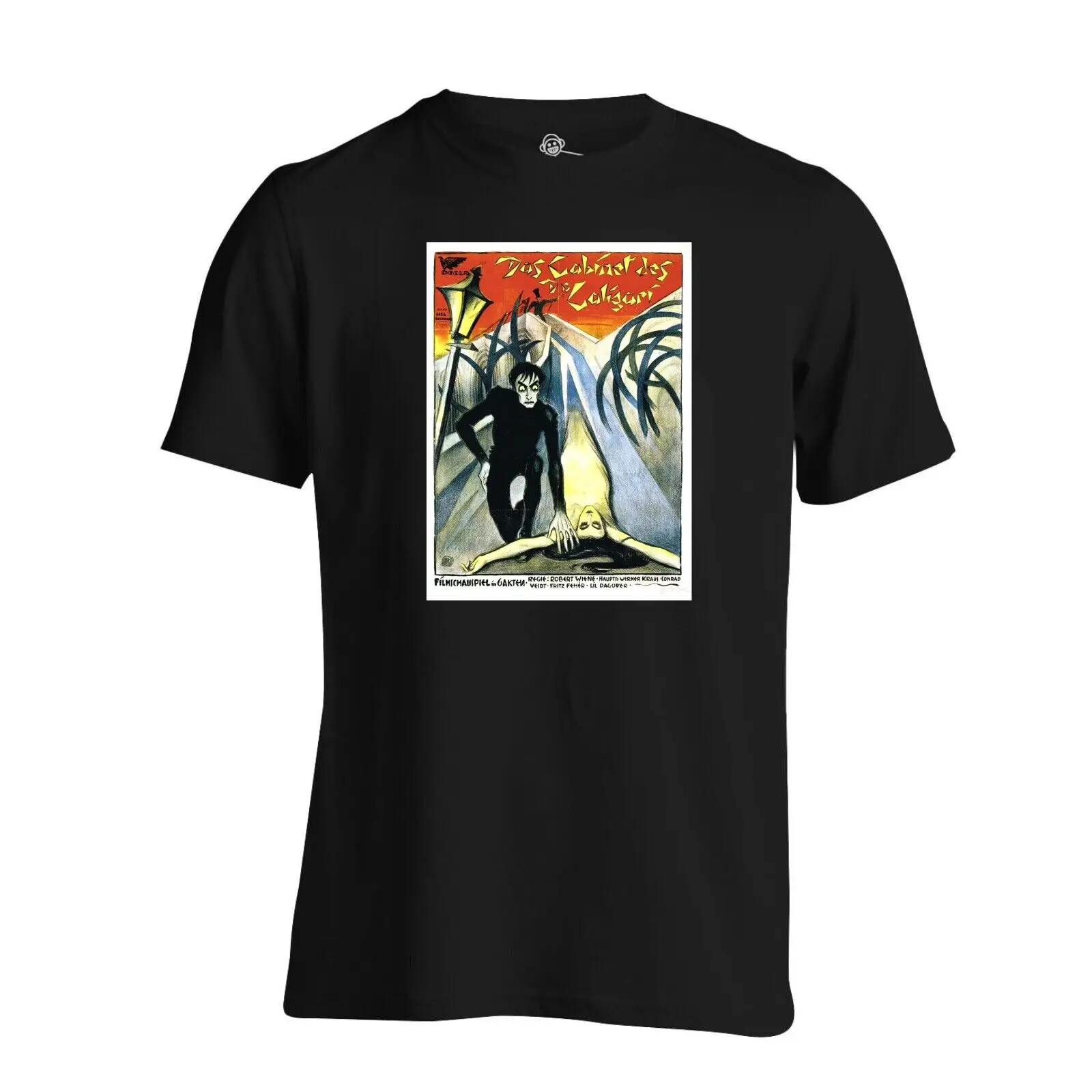 The Cabinet Of Dr Caligari 1920 T Shirt Classic Movie Film Poster Print