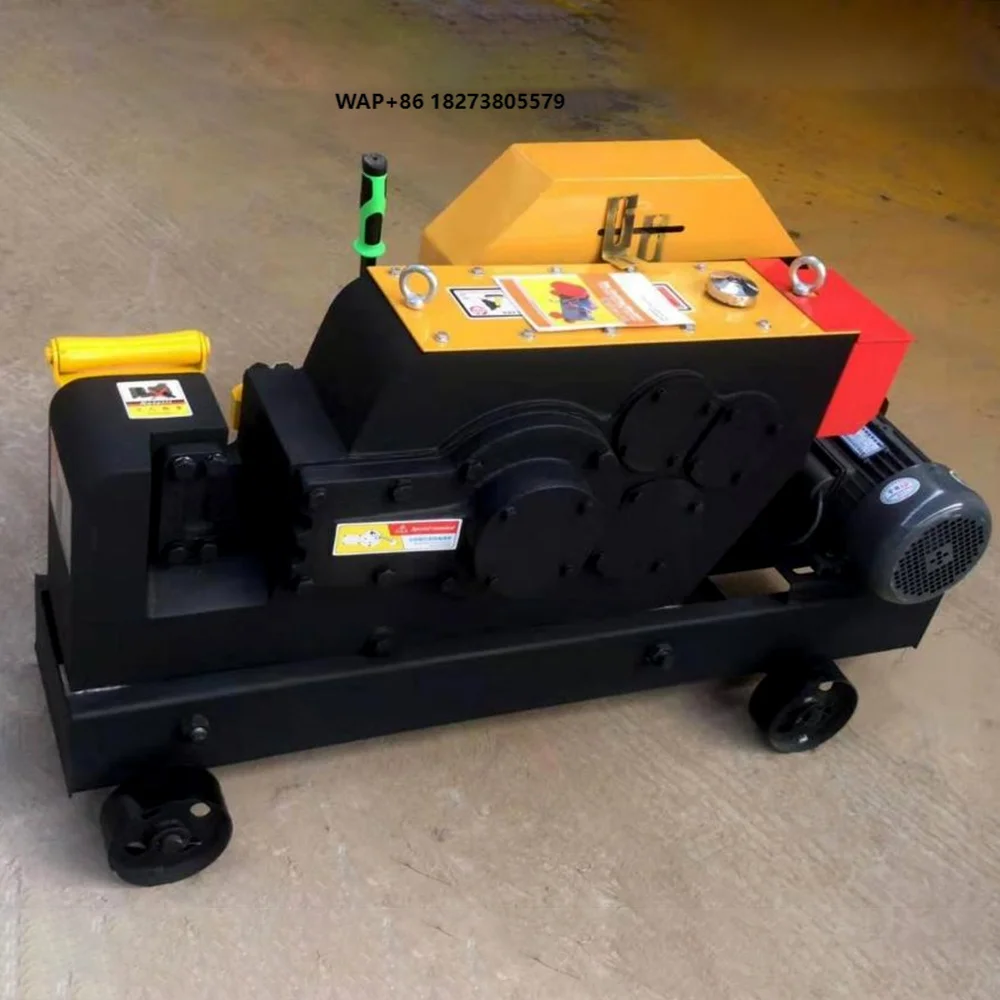 Automatic Rebar Straightening Cutting Machine CNC Steel Bar Cutter 9KW Motor High Productivity for Industrial Engineering