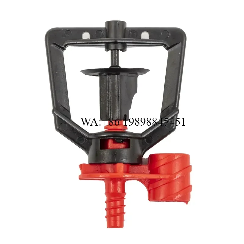 WMWMNU 2100pcs Agricultural Anti Drip Plastic Drip Tape Fitting 360 Degree Rotating Sprayer 20-300L/H for Irrigation System