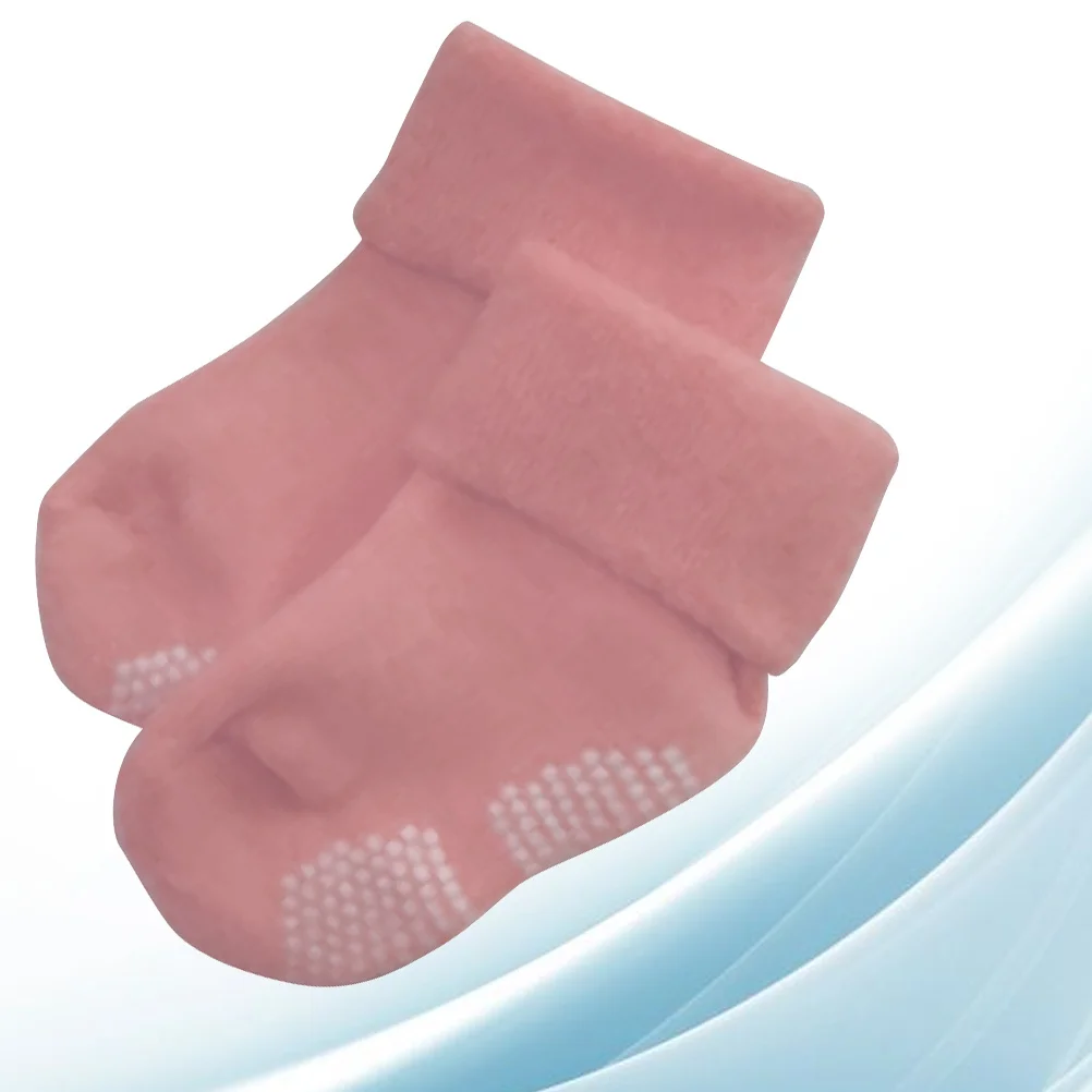 

Anti-Slip Baby 1-3 Years Newborn Newborn Cotton Cotton Winter Socks Pink Toddler Socks For Girls Boys