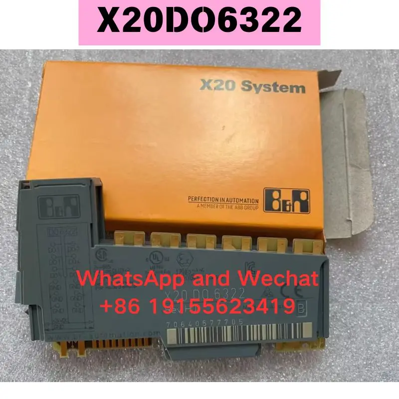 Brand new original X20DO6322 module Functional test OK Fast delivery Original imported
