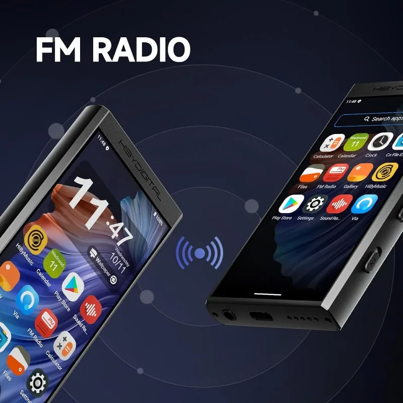 Lettore musicale digitale M300 con altoparlante Android 13 OS SD665 Soc Bluetooth WiFi e risoluzione FM 1280x640 Supporto display IPS