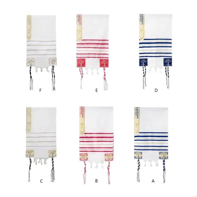 

Teen Religious Ceremony Scarf Polyester Fabric Wrap Symbolic Pattern Comfortable Worship Accessory 30x105cm