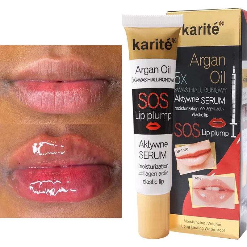 Rouge à lèvres repulpant transparent, maquillage durable, hydratant, réparateur, huile de ligne fine, éclaircissant, lèvres améliorées, sérum cosmétique