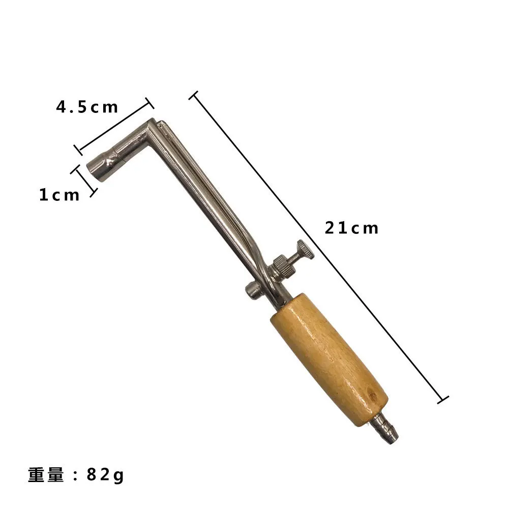 Wooden-Handled Mini Blowtorch Medium-Sized Jewellery Soldering Torch Gold and Silver Smelting Tool Goldsmithing Equipment